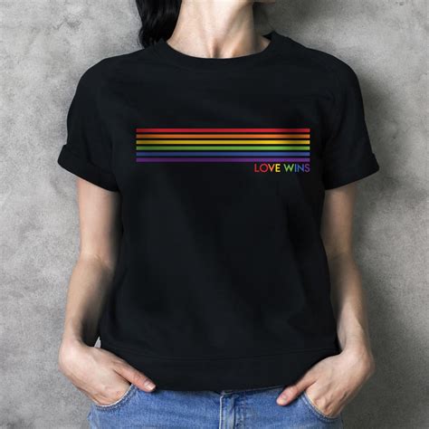 Love Wins LGBTQ Unisex T Shirt March For LGBTQ
