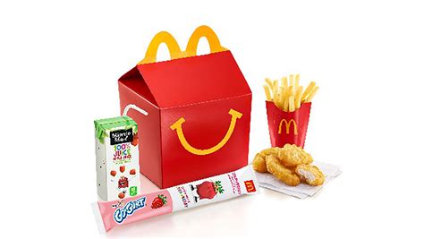 Mcdonalds sing in spanish on semi cloudy sky. McDonald's rolls out yogurt option in Happy Meals