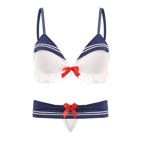 buy school girl outfit erotic sailor moon cosplay costume navy uniforms kawaii lace top pantyfor