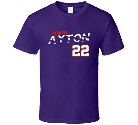Последние твиты от deandre ayton (@deandreayton). Deandre Ayton 22 Favorite Player Phoenix Basketball Fan T Shirt