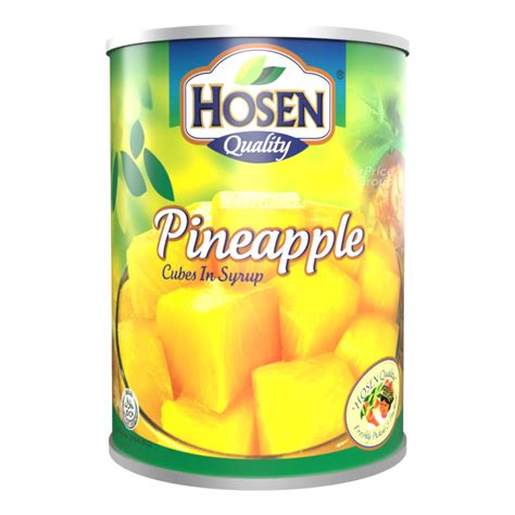 Hosen Pineapple Cubes Ntuc Fairprice