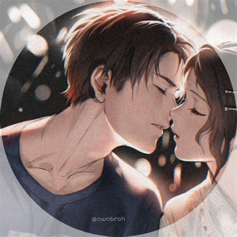 Anime Kissing Pfp ⤹ Matching Icons ⁾ ୨୧ Celtrislt Wallpaper