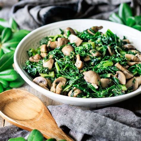 Sautéed Kale with Mushrooms | Recipe | Easy kale recipes, Sauteed kale ...