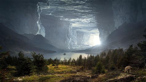 Mystical Cave X Fantasy Landscape Landscape Landscape Photography