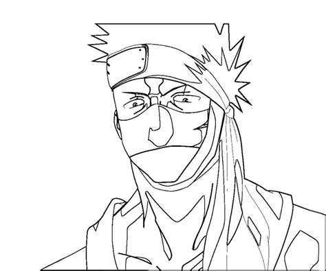 Naruto Zabuza Coloring Pages Coloring Pages