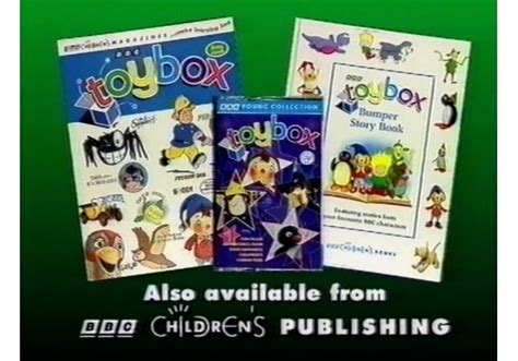 Toybox 1 1997 On Bbc Video United Kingdom Vhs Videotape
