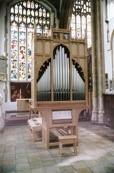 Wetheringsett Organ New Organ In Tudor Style Goetze And Gwynn