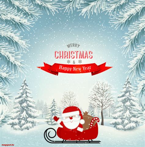 Cool Animated  Merry Christmas Happy New Year Ideas