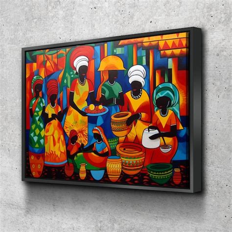 Abstract African Art Etsy