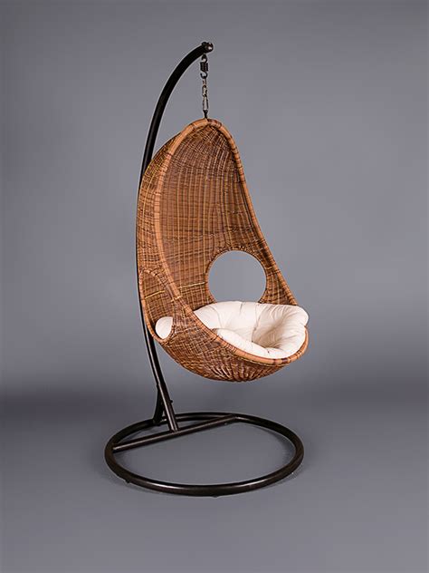 Large scale french wicker armchair nicholas wells antiques ltd. Large Wicker Hanging Chair - Chairs - Furniture on the Move