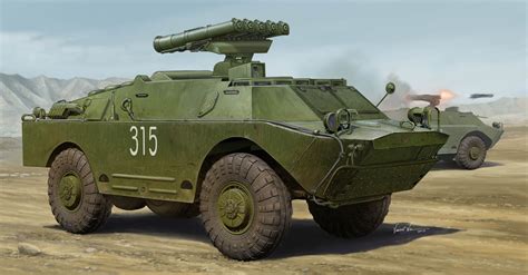 9p148 Soviet Anti Tank Guided Missile Vehicle Is A Brdm 2 Scout Car