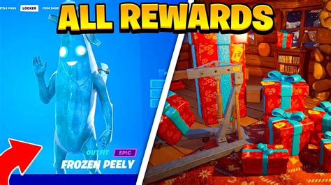 Fortnite All Winterfest Presents Rewards Youtube