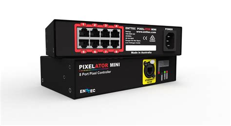 Enttec Pixelator Mini 8 Port Pixel Controller Pixelator Mini Avshop
