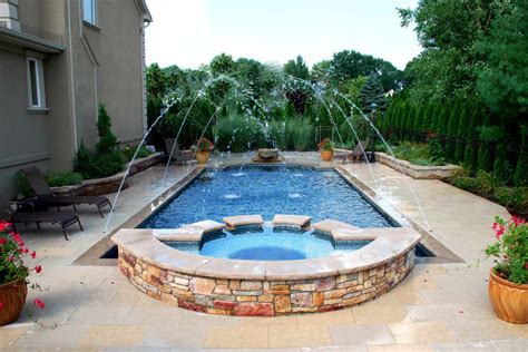 50 spectacular swimming pool waterfalls and water features