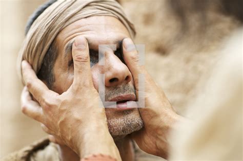Healing Of The Man Born Blind — Photo — Lightstock