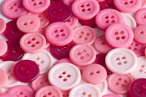 Pink Buttons Stock Photo Image Of Background Accessoire 11218444