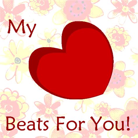 My Heart Beats For You Free I Love You Ecards Greeting Cards 123