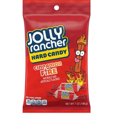 Jolly Rancher Cinnamon Fire Hard Candy Bag 198g 2pk Woolworths