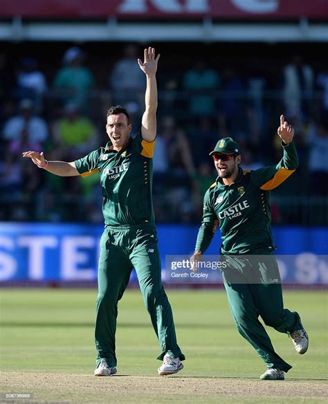 Kyle Abbott And Rilee Rossouw Of South Africa Successfully Appeal For News Photo Getty Images