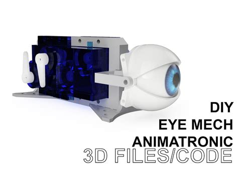 Diy Animatronic Eye Mechanism Print It Yourself Etsy