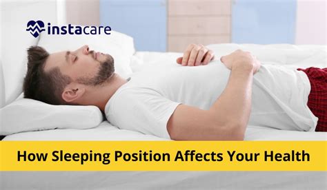 how sleeping position affects your health