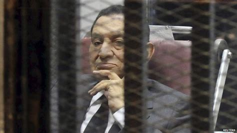Egypts Hosni Mubarak Jailed For Embezzlement Bbc News