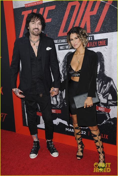 Tommy Lee And Wife Brittany Furlan Pack On The Pda At The Dirt Premiere