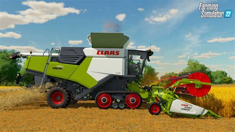 The Claas Trion Will Be On Farming Simulator 22 The Shop Also Unveiled