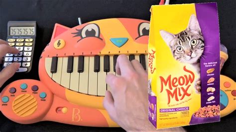 Get a $5 coupon for purina one cat food. PURINA MEOWMIX CAT FOOD SONG ON A CAT PIANO AND A DRUM ...