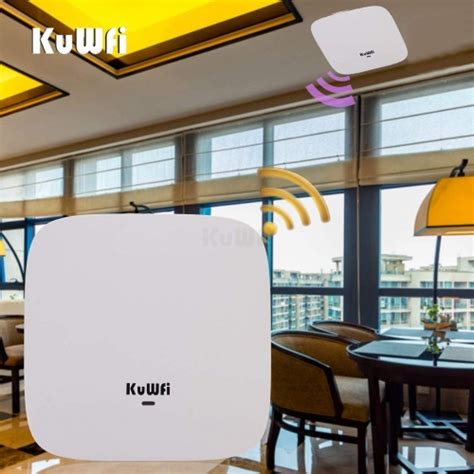 After setting them up through the cloud or locally, you can manage all of them at once from an intuitive network view that also lets you further. KuWFi Ceiling Mount Wireless Access Point, Dual Band ...