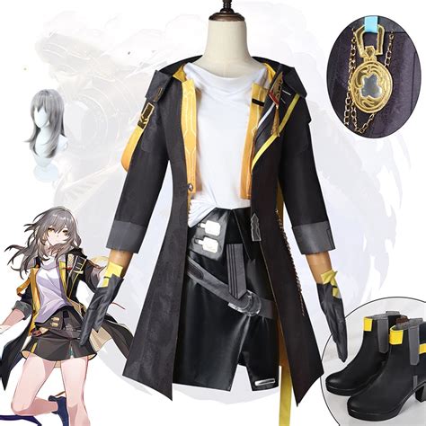 Honkai Star Rail Trailblazer Cosplay Jacket Skirt Women Coat Costume