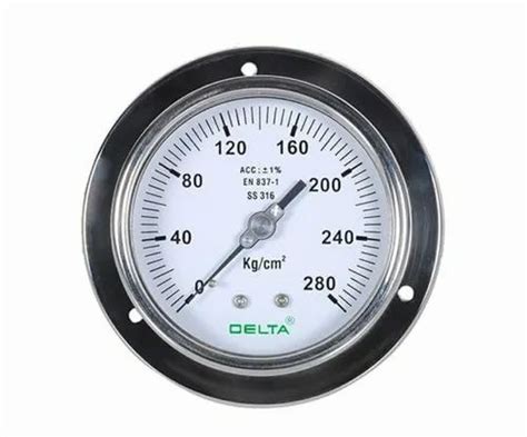 25 Inch 63 Mm Pressure Gauges 0 To 25 Bar0 To 400 Psi At Rs 6500