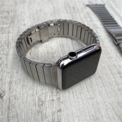 Stainless Steel Metal Apple Watch Band For Apple Watch Ultra 8 Etsy Uk