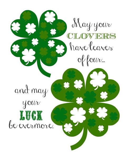 Download This Fun And Free St Patricks Day Printable Poem From