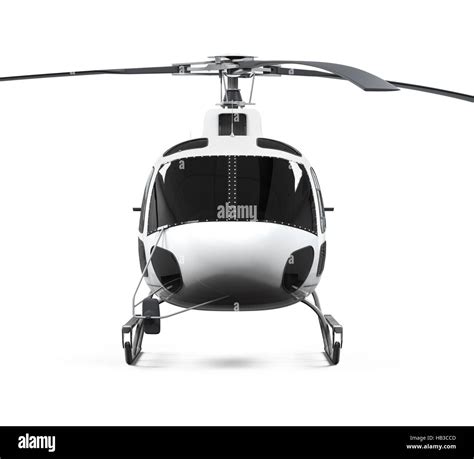 Helicopter Isolated Stock Photo Alamy