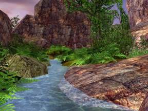 3D Nature Screensaver Download Green Valley 3D Screensaver