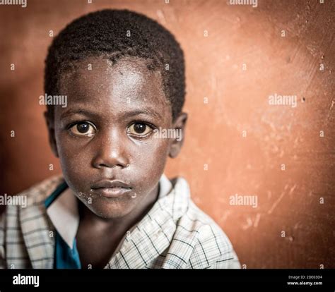 African Boy Portrait Stock Photo Alamy