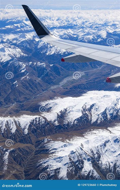 Mountains In The Southern Alps In New Zealand S South Island Aerial