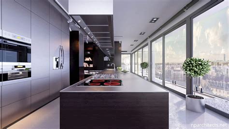Penthouse Interior Luxury Interior With Amazing View
