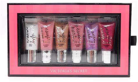 Victorias Secret Victorias Secret Beauty Rush Flavored Gloss 6 Pc Mini Set 3 Oz Ea