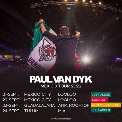 Paul Van Dyk Anuncia Fechas En Ciudad De México
