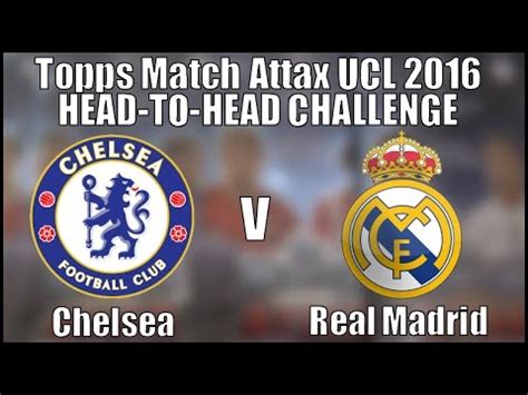 Select the opponent from the menu on the left to see the overall record and list of results. CHELSEA v REAL MADRID ⚽️ topps MATCH ATTAX UEFA Champions ...