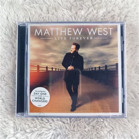 แผ่น Cd อัลบั้ม Z527 Matthew West Live Forever T1220 Shopee Thailand