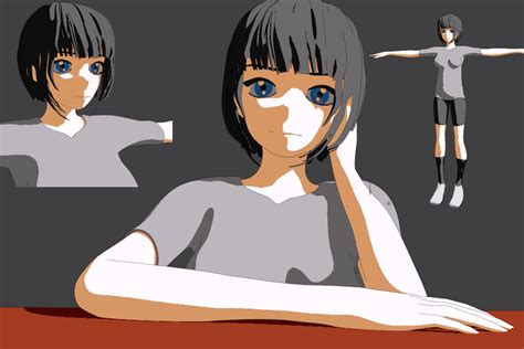 Anime Girl With Black Hair By Aiavaso On Deviantart