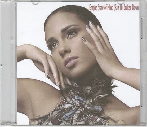 Alicia Keys Empire State Of Mind Part Ii Broken Down 2010 Cdr Discogs