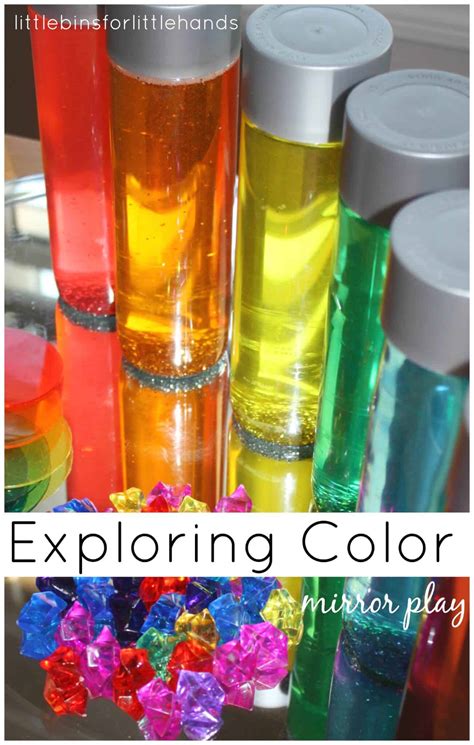 Color Play Mirror Activity Glitter Sensory Bottles 2164×340