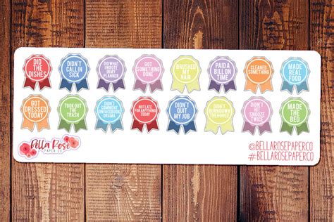 Adulting Reward Stickers Adult Stickers Planner Stickers Etsy