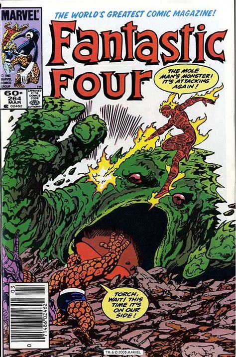 Fantastic Four 1961 N° 264marvel Comics Guia Dos Quadrinhos