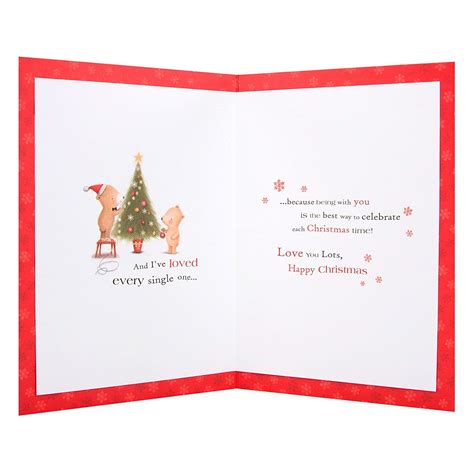 Hallmark Christmas Card To Husband Love You Lots Medium