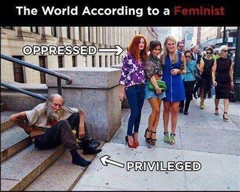 Feminist Logic On Privilege Brilliantly Exposed Meme